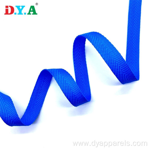 10mm Polyester herringbone webbing tape